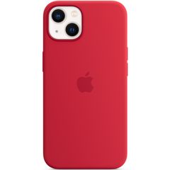 Apple Coque en silicone MagSafe Apple iPhone 13 Mini - Rouge