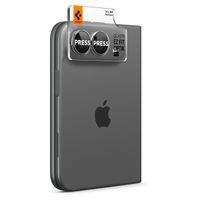 Spigen Optik Pro EZ Fit Lens Protector lot de 2 Apple iPhone Duo - White