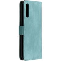 imoshion Étui de télephone portefeuille de luxe Samsung Galaxy A70 - Bleu clair