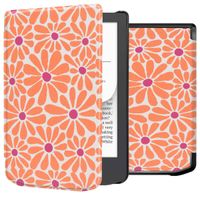 imoshion Design Slim Hard Case Sleepcover Pocketbook Verse / Verse Lite / Verse Pro / Vivlio Light / Light HD - Orange Flowers Connect
