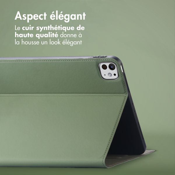 Accezz Coque tablette Classic Apple iPad Pro 13 (2025) M5 / (2024) M4 - Vert