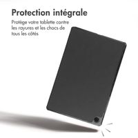 imoshion Coque tablette Trifold Samsung Galaxy Tab A9 Plus - Noir