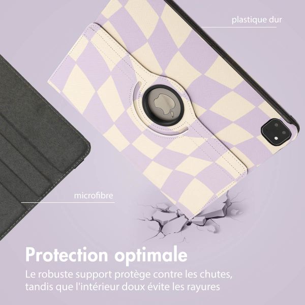 imoshion Coque tablette Design rotatif à 360° Apple iPad Pro 13 (2025) M5 / (2024) M4 - Dancing Cubes