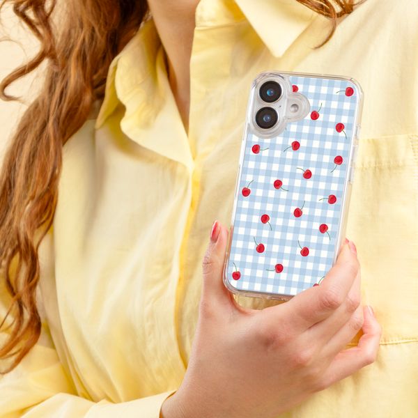 imoshion Coque Design Samsung Galaxy S25 - Cherry Check