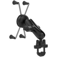 RAM Mounts Support de téléphone X-Grip® U-Bolt pour vélo / scooter / moto - Universel - Grand - Noir