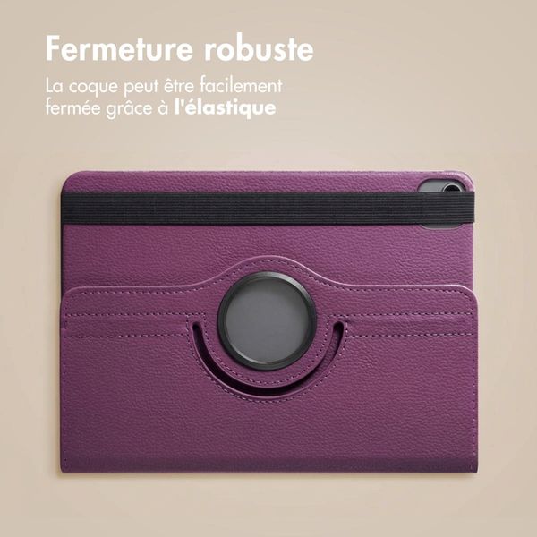 imoshion Coque tablette rotatif à 360° Apple iPad Air 11 pouces (2026) M4 / (2025) M3 / (2024) M2 / Air 5 (2022) / Air 4 (2020) / Pro 11 (2018/2020) - Violet