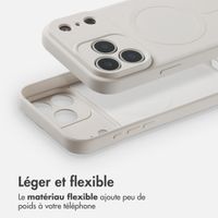 imoshion Coque Couleur avec MagSafe Apple iPhone 17 Pro - Beige