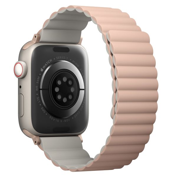 Uniq Bracelet Revix réversible Apple Watch | 38/40/41/42 mm - Blush Pink / Beige