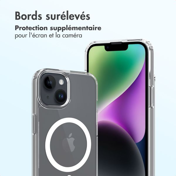 Accezz Coque arrière Xtreme Impact avec MagSafe Apple iPhone 14 - Transparent