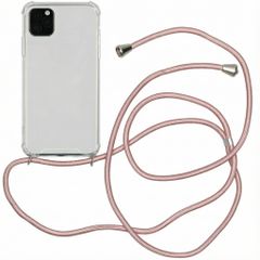 imoshion Coque arrière transparente avec cordon Apple iPhone 11 Pro Max - Rose Doré