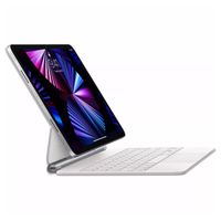 Apple Magic Keyboard Apple iPad Air 11 pouces (2026) M4 / (2025) M3 / (2024) M2 / Air 5 (2022) / Air 4 (2020) / Pro 11 (2018/2020/2021/2022) - QWERTY / NL - Blanc