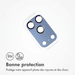imoshion Protection Caméra en verre trempé 2 Pack pour l'Apple iPhone 18 Pro - Light Blue