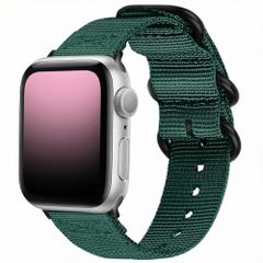 imoshion Bracelet robuste en nylon Apple Watch | 38/40/41/42 mm - Vert foncé