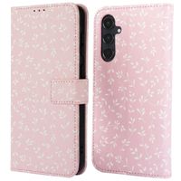 imoshion Étui de télephone portefeuille Design Samsung Galaxy A55 - Pink Bazaar Flowers