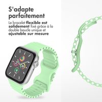 imoshion Bracelet Athletic en silicone Apple Watch | 38/40/41/42 mm - Vert menthe