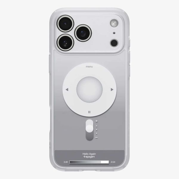 Spigen Coque Ultra Hybrid MagSafe Apple iPhone 17 Pro Max - Clear Silver
