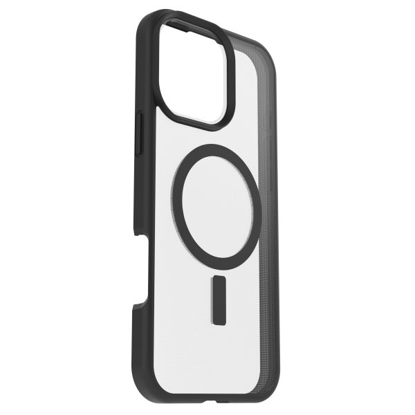 OtterBox Coque React MagSafe Apple iPhone 16 Pro - Black Crystal