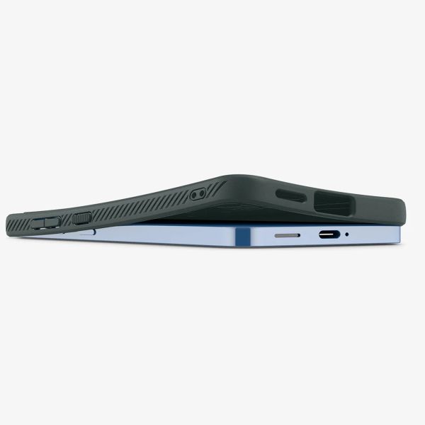 Spigen Coque Liquid Air™ Samsung Galaxy S25 - Abyss Green