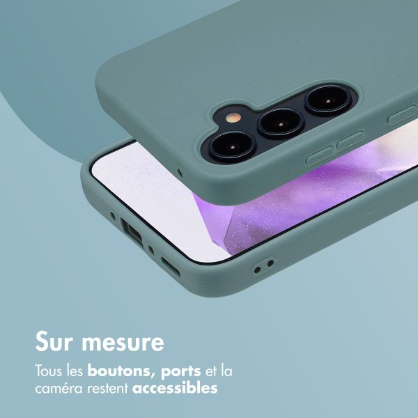 imoshion Coque Couleur Samsung Galaxy A35 - Pine Green