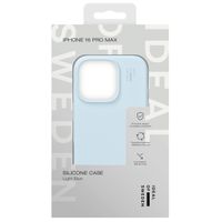 iDeal of Sweden Coque Silicone Apple iPhone 16 Pro Max - Bleu clair