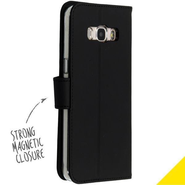 Accezz Étui de télephone Wallet Samsung Galaxy J5 (2016) - Noir