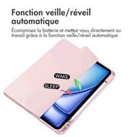 imoshion Coque tablette rigide Trifold Apple iPad Air 13 pouces (2026) M4 / (2025) M3 / (2024) M2 - Rose