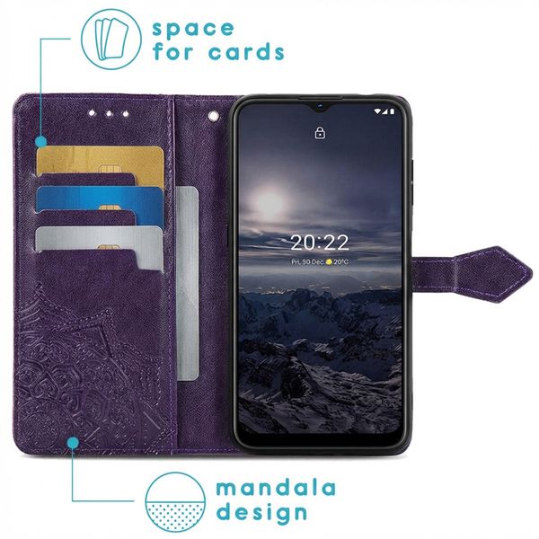 imoshion Etui de télephone Mandala Nokia G11 / G21 - Violet