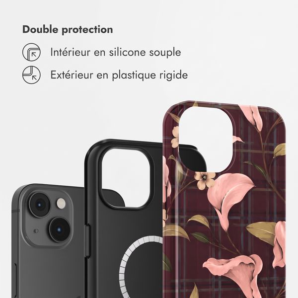 Selencia Coque arrière Vivid avec MagSafe Apple iPhone 14 - Autumn Muse