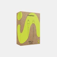 imoshion Câble USB-C vers Lightning Tressé 30 W - 2 mètres - Blanc