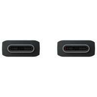Samsung Câble USB-C vers USB-C d'origine - 5 A - 1,8 mètre - Noir
