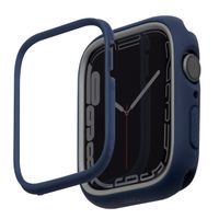 Uniq Coque Moduo avec lunette Apple Watch - 44 / 45 mm - Marine (Blue/Grey)