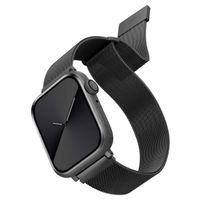 Uniq Bracelet Dante Mesh Milanese en acier Apple Watch | 44/45/46/49 mm - Graphite