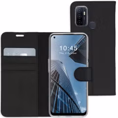 Accezz Étui de télephone Wallet Oppo A53 / Oppo A53s - Noir