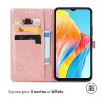 imoshion Etui de télephone Mandala Oppo A18 / Oppo A38 - Rose Doré
