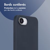 imoshion Coque Couleur Apple iPhone 17e / 16e - Bleu foncé