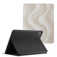 Selencia Coque tablette Vivid Apple iPad Air 11 pouces (2026) M4 / (2025) M3 / (2024) M2 / Air 5 (2022) / Air 4 (2020) - Desert Waves Beige