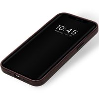 Selencia Coque Gaia Serpent Apple iPhone 13 Pro - Rouge foncé