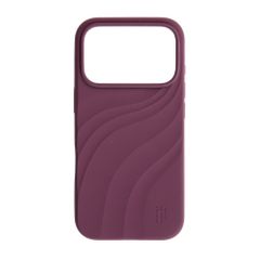 iDeal of Sweden Coque Soft Swirl Silicone MagSafe Apple iPhone 17 Pro - Velvet Plum
