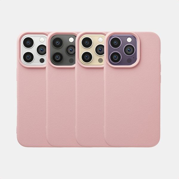 imoshion Coque arrière Texture Apple iPhone 14 Pro - Rose