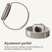 imoshion Bracelet magnétique milanais Apple Watch | 38/40/41/42 mm - Starlight