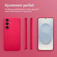 imoshion Coque Couleur avec MagSafe Samsung Galaxy S25 - Neon Pink