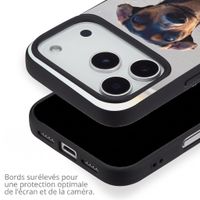 Concevez votre propre coque en gel Apple iPhone 17 Pro - Noir