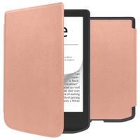 imoshion Étui de liseuse portefeuille Slim Soft Pocketbook Verse / Verse Pro / Verse Pro Color / Vivlio Light / Light HD - Rose Doré