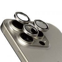 PanzerGlass Protection Caméra Hoops Optic Rings Apple iPhone 15 Pro / 15 Pro Max - Natural Titanium