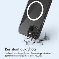 imoshion Coque arrière de protection avec MagSafe Apple iPhone 15 Plus - Transparent