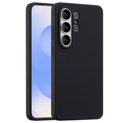 Accezz Coque Liquid Silicone Samsung Galaxy S26 Ultra - Noir