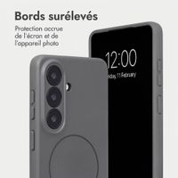 Accezz Coque Grip avec MagSafe Samsung Galaxy S26 - Gris