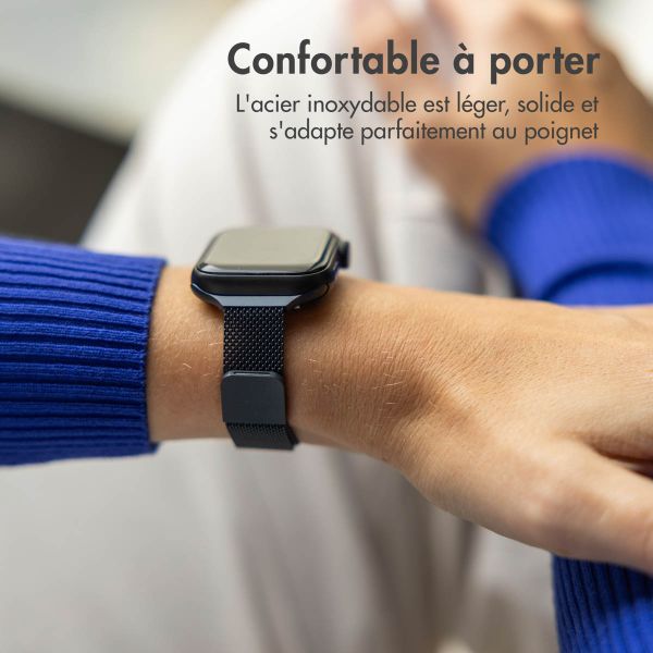 imoshion Bracelet slim Milanese Apple Watch | 38/40/41/42 mm - Indigo