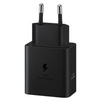 Samsung Adaptateur de charge USB-C Super Fast Charging original - 45 watts - Noir