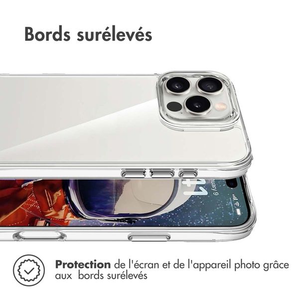 imoshion Coque Rugged Air Apple iPhone 16 Pro - Transparent